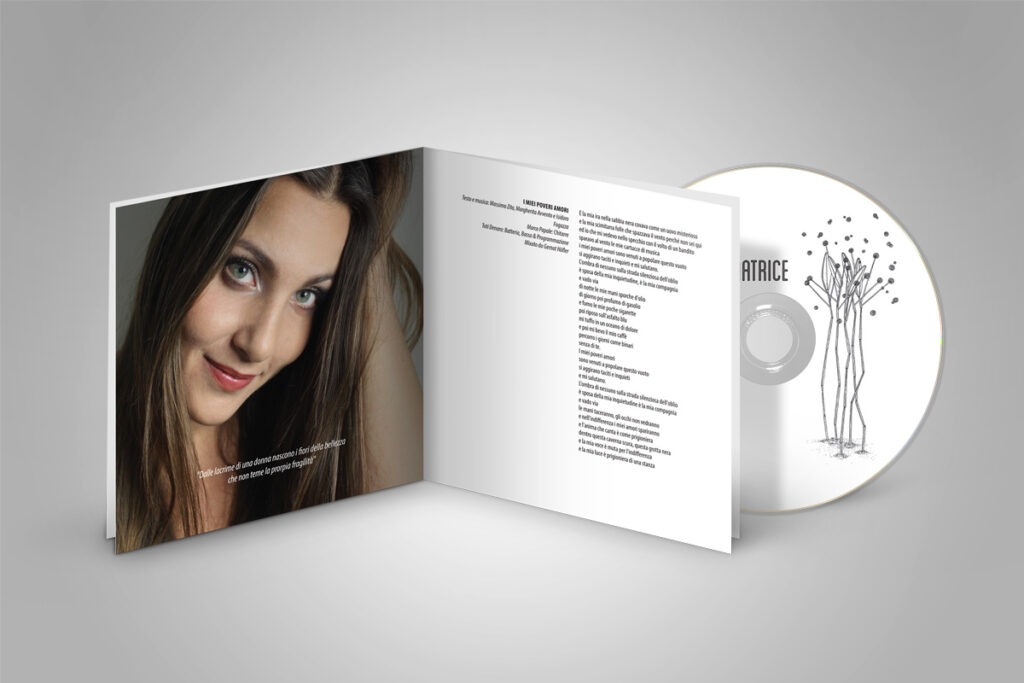 portfolio Gorange - DTP Grafica - Cover CD Margherita Avvento