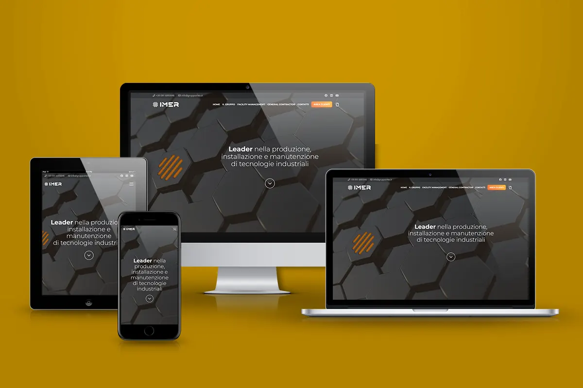 portfolio Gorange - web design - Gruppo Imer
